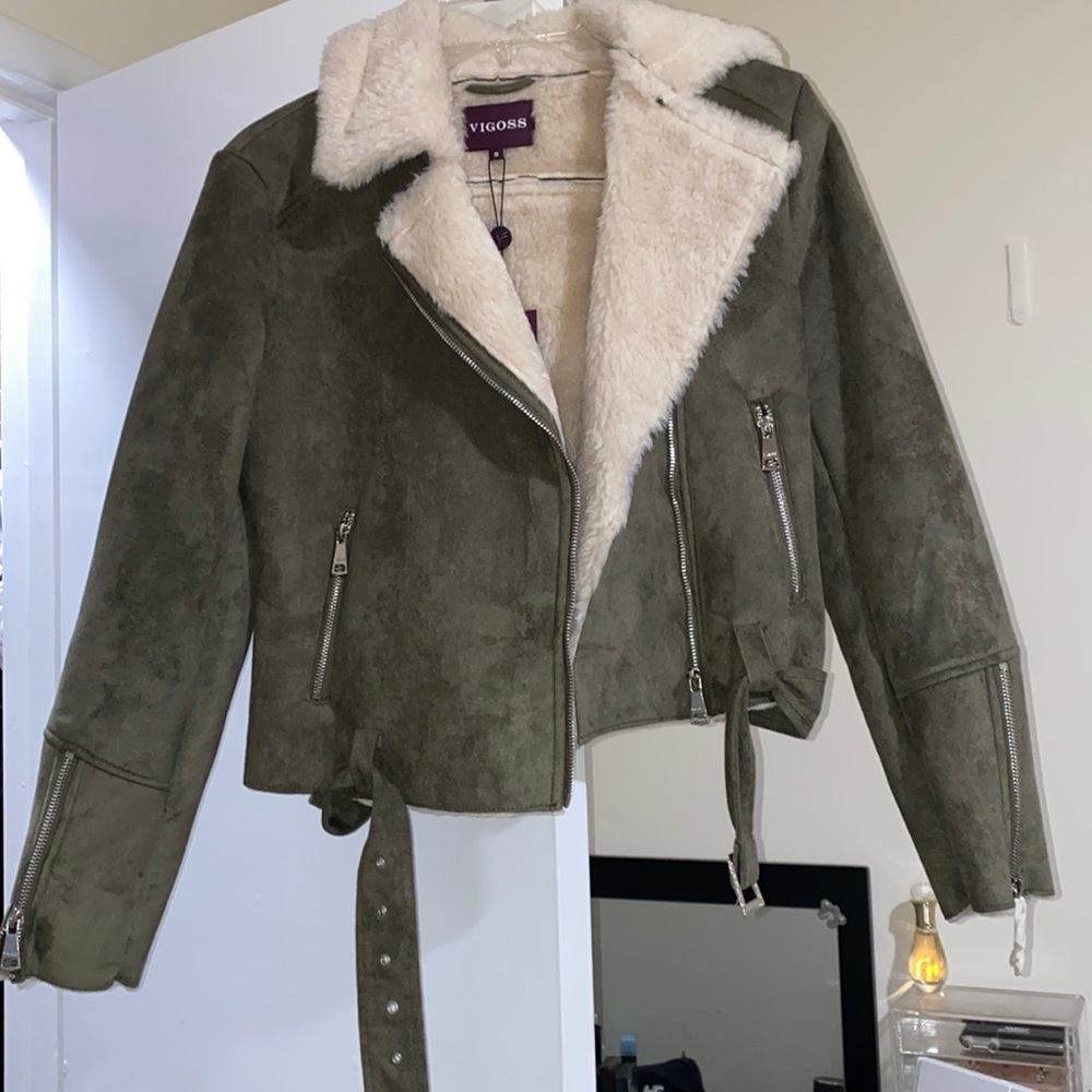 Olive green jacket